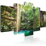 Obraz - Wodospad drzew OBRAZ NA PŁÓTNIE WŁOSKIM w sklepie internetowym Radimar
