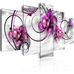 Obraz - Orchidee i perły OBRAZ NA PŁÓTNIE WŁOSKIM w sklepie internetowym Radimar
