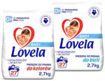 Lovela Baby zestaw - Proszek do prania koloru 2,7 kg + Proszek do prania bieli 2,7 kg - 54 prania w sklepie internetowym hiperdomo.pl