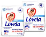 Lovela Baby Proszek do prania kolorowych tkanin 2 x 4,1 kg - 82 prania w sklepie internetowym hiperdomo.pl