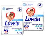Lovela Baby Proszek do prania białych tkanin 2 x 2,7 kg - 54 prania w sklepie internetowym hiperdomo.pl