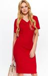 *Makadamia M411 sukienka czerwona w sklepie internetowym Intimiti.pl