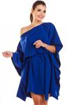 Kimonowa niebieska sukienka M196 w sklepie internetowym Intimiti.pl