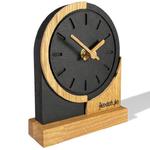 Zegar stojący czarny drewniany Fantasy Oak w sklepie internetowym Flexistyle