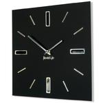Nowoczesny zegar ścienny czarny BRILLIANT 30cm w sklepie internetowym Flexistyle