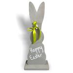 Ozdoby Wielkanocne z drewna Zając 100 cm Szary w sklepie internetowym Flexistyle