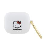 Hello Kitty Silicone 3D Kitty Head - Etui AirPods Pro (biały) w sklepie internetowym iShock.pl