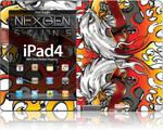 Nexgen Skins - Zestaw skórek na obudowę z efektem 3D iPad 2/3/4 (Iron Eagle 3D) w sklepie internetowym iShock.pl