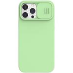 Nillkin CamShield Silky Magnetic - Etui Apple iPhone 13 Pro Max z osłoną aparatu (Mint Green) w sklepie internetowym iShock.pl