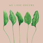 SERWETKI STOŁOWE BAMBUSOWE WE LOVE GREENS 20 szt - CHIC-MIC w sklepie internetowym Ekolandia24