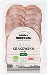 KIEŁBASA KRAKOWSKA SUCHA PLASTRY BIO 80 g - FARMY ROZTOCZA (NA ZAMÓWIENIE) w sklepie internetowym Ekolandia24