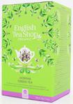 HERBATA ZIELONA Z JAŚMINEM I DZIKIM BZEM BIO (20 x 2 g) 40 g - ENGLISH TEA SHOP ORGANIC w sklepie internetowym Ekolandia24