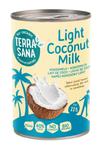 COCONUT MILK - NAPÓJ KOKOSOWY LIGHT BEZ GUMY GUAR (11 % TŁUSZCZU) BIO 400 ml - TERRASANA w sklepie internetowym Ekolandia24