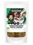 GRANOLA PROTEINOWA DAKTYLE I KURKUMA BIO 200 g - BIOGOL w sklepie internetowym Ekolandia24