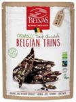 KAWAŁKI CZEKOLADY GORZKIEJ Z MIGDAŁAMI, QUINOA, JAGODAMI GOJI FAIR TRADE BEZGLUTENOWE BIO 120 g - BELVAS w sklepie internetowym Ekolandia24