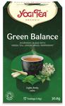 HERBATA ZIELONA RÓWNOWAGA (GREEN BALANCE) BIO (17 x 1,8 g) 30,6 g - YOGI TEA w sklepie internetowym Ekolandia24