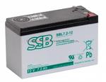 SSB Akumulator SBL 12V 7,2Ah, przyłącze F1 4,8 mm (10-12 lat) w sklepie internetowym JMP Telefon