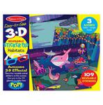 Naklejki kreatywne 3D zwierzęta Melissa & Doug w sklepie internetowym fifishop