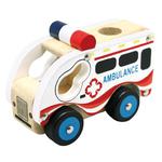 Autko drewniane - Ambulans w sklepie internetowym fifishop