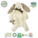 Maud N Lil Ears The Bunny Comforter Organiczny Mięciutki Pocieszyciel dou dou z łapką na smoczek w sklepie internetowym fifishop