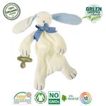 Maud N Lil Oscar The Bunny Comforter Organiczny Mięciutki Pocieszyciel dou dou z łapką na smoczek w sklepie internetowym fifishop