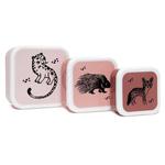 Petit Monkey - Zestaw 3 śniadaniówek lunchbox Desert Rose w sklepie internetowym fifishop