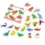 Magnesy Na Lodówkę Drewniane Dinozaury Viga Toys 20 szt w sklepie internetowym fifishop