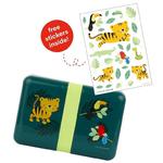 A Little Lovely Company - Śniadaniówka Lunchbox Tygrysek z naklejkami w sklepie internetowym fifishop