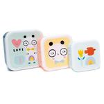 Petit Monkey - Zestaw 3 śniadaniówek lunchbox Panda love w sklepie internetowym fifishop
