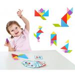 TOOKY TOY Drewniane Puzzle Tangram Układanka Magnetyczna w sklepie internetowym fifishop