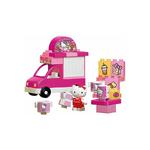 BIG Bloxx Klocki Hello Kitty Samochód Lodziarnia + figurka (26 el.) w sklepie internetowym fifishop