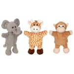Pacynki z nóżkami - żyrafa, małpka, słoń w sklepie internetowym fifishop