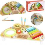 TOOKY TOY Wielofunkcyjny Instrument Centrum Muzyczne Ksylofon Zębatki Tarka Bębenek Talerz Pałeczki w sklepie internetowym fifishop