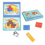 TOOKY TOY Układanka Logiczna Puzzle Tetris Arka Noego 26 el. w sklepie internetowym fifishop