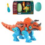 WOOPIE Dinozaur do Skręcani z Jajkiem Triceratops Zestaw Konstrukcyjny + Śrubokręt w sklepie internetowym fifishop