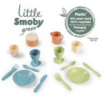 SMOBY Little Green Zestaw Kuchenny Zastawa Kuchenna Bioplastik w sklepie internetowym fifishop