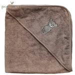 Petú Petú - ręcznik z kapturem z chłonnej frotty bawełnianej 100 x 100 cm Teddy w sklepie internetowym fifishop