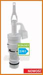 Zawór spustowy A06E do spłuczki podtynkowej WC AlcaPLAST Ecology 2/4L A101 w sklepie internetowym EGO-STYLE 