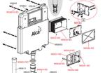 AlcaPLAST M0037-ND część ramka montażowa spłuczki podtynkowej w sklepie internetowym EGO-STYLE 