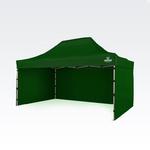 Namiot imprezowy 3x4,5m - plus 3 ściany - Zielony w sklepie internetowym Brimo.pl