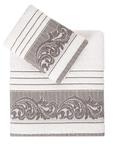 Ręcznik bawełniany frotte 50x90+70x140 Mervan Krem w sklepie internetowym i-pościel