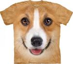 Corgi Face - T-shirt The Mountain w sklepie internetowym  VeoVeo