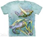 Sea Turtles Swim - T-shirt The Mountain w sklepie internetowym  VeoVeo