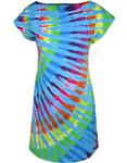 Rainbow Blue Streak - Sukienka Liquid Blue w sklepie internetowym  VeoVeo