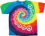 Rainbow Spiral Peace - Liquid Blue w sklepie internetowym  VeoVeo