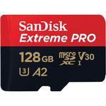 Karta pamięci Sandisk EXTREME PRO micro SDXC 128 GB Class 10 U3 UHS - I w sklepie internetowym Drony.net