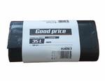 Good Price worki na śmieci czarne HDPE 60L-50 sztuk na rolce w sklepie internetowym srodki-czystosci