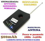 Laserowy Wykrywacz Podsłuchów, Kamer, GSM, Lokalizatorów GPS... + Słuchawki. w sklepie internetowym 24a-z.pl