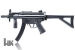 Wiatrówka - Replika Pistoletu Maszynowego H&K MP5 Blow-Back na Śruty BB/BBs 4,46mm (napęd Co2). w sklepie internetowym 24a-z.pl
