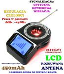 Laserowy Wykrywacz Podsłuchów, Kamer, Podsłuchów GSM, Lokalizatorów GPS... z Wyświetlaczem LCD. w sklepie internetowym 24a-z.pl